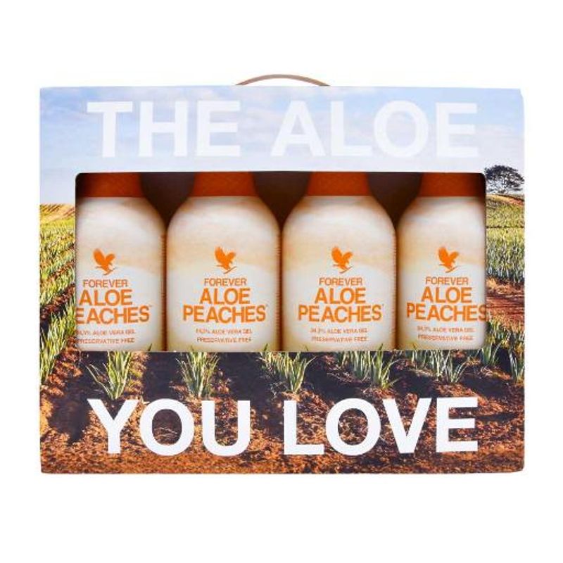Forever Aloe Peach 1 Liter