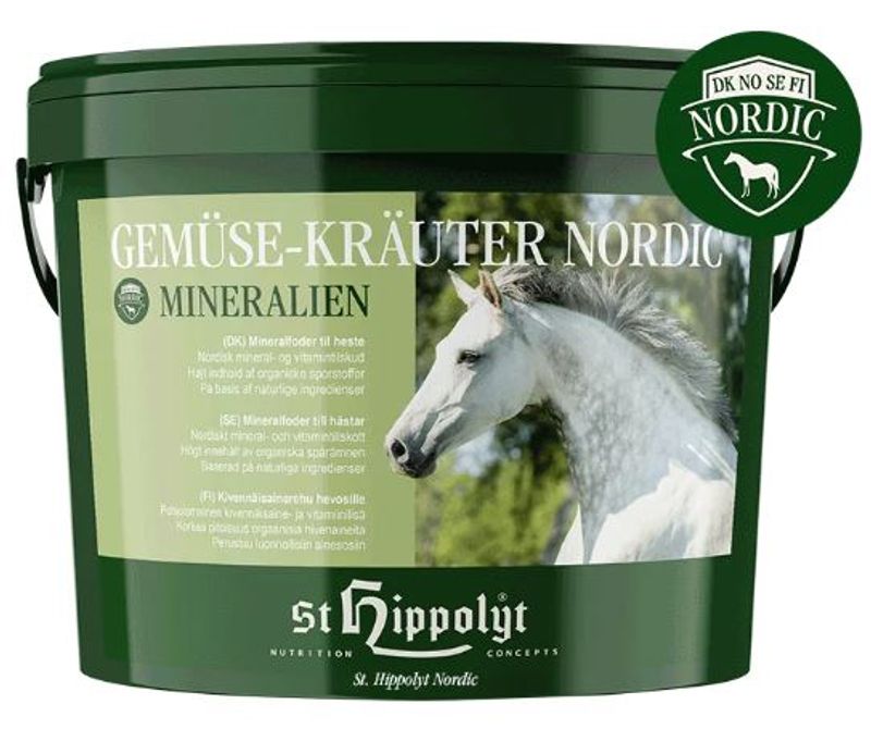 St.Hippolyt Gemüse-Kräuter Mineralien Nordic 10 Kg